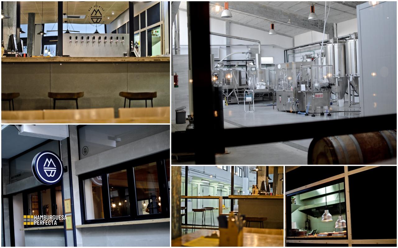 MAD BREWING: Una hamburguesa escondida entre cerveza 